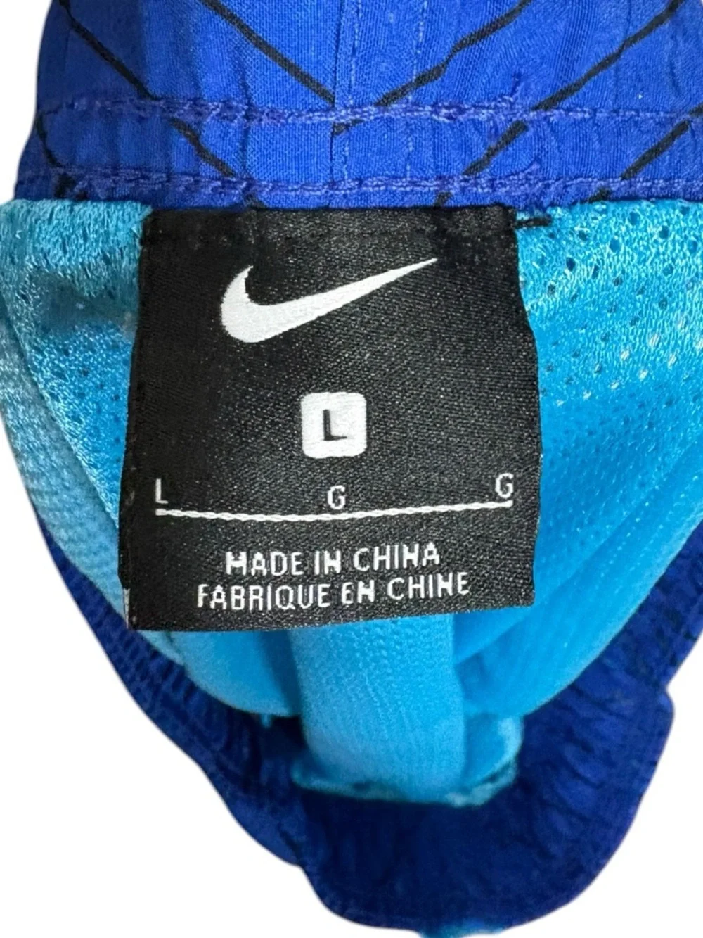 Nike Royal Blue Shorts with Teal Accents